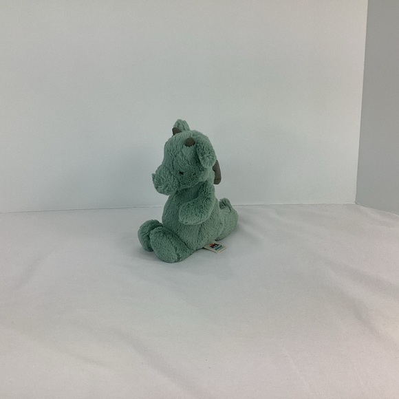 Jellycat Plush Small Bashful Dragon Light Green Sage Soft Toy 8” Stuffed Animal - Picture 3 of 13